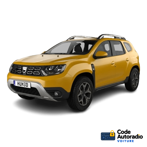 Code autoradio Dacia Duster (2010-2026)