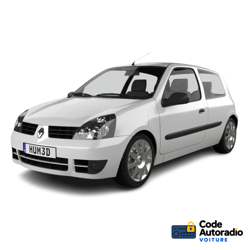 Code autoradio Renault Clio 2