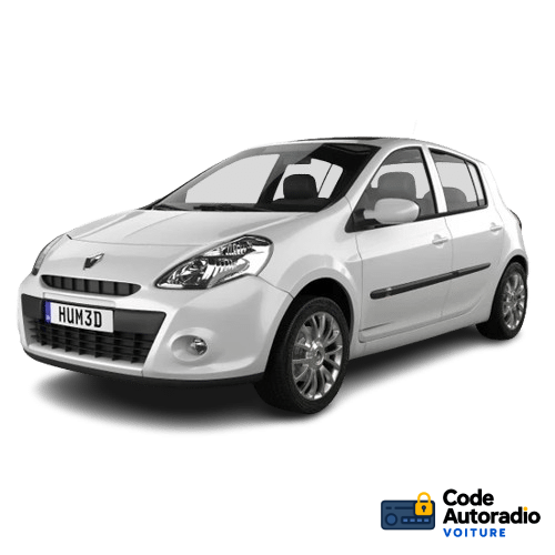 Code autoradio Renault Clio 3