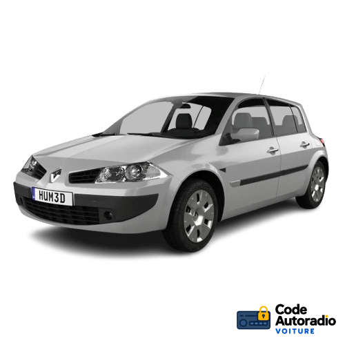 Code autoradio Renault Mégane 2